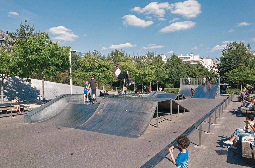 Paris 17th Arrondissement Skate Park