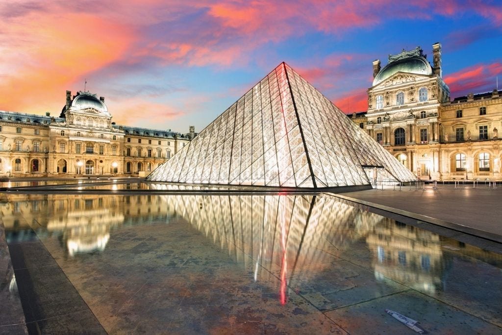 Louvre at Sunrise in February