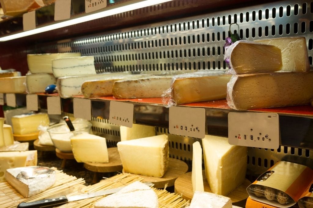photo of comte cheeses