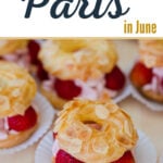 strawberry pastry in Paris