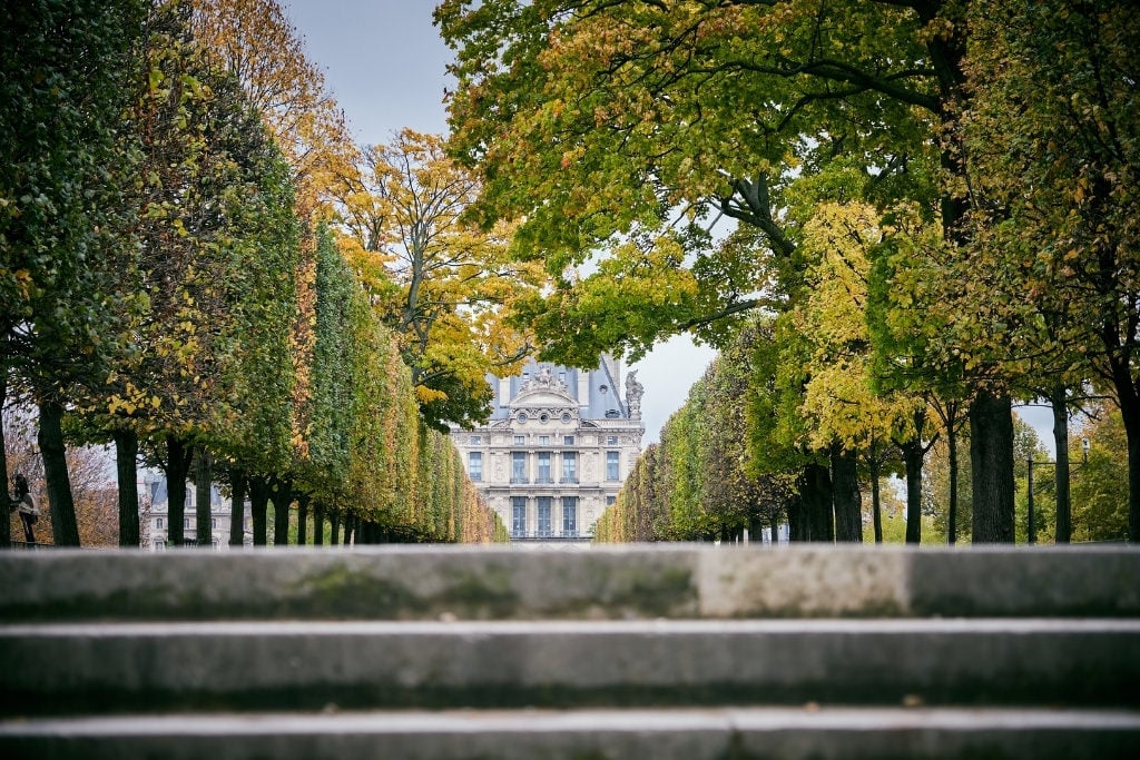 Tuileries Garden Paris in May