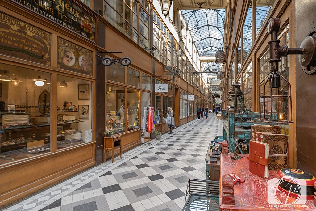 Passage du Grand Cerf Covered Passage in Paris France