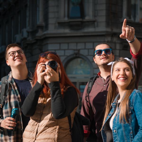 people on a tour hero