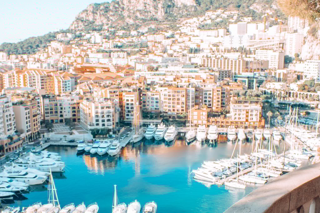 Saint-Martin Gardens in Monaco