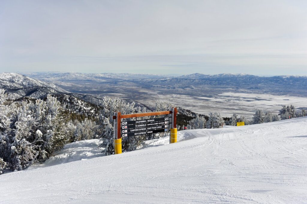 Ski Slopes in South Lake Tahoe