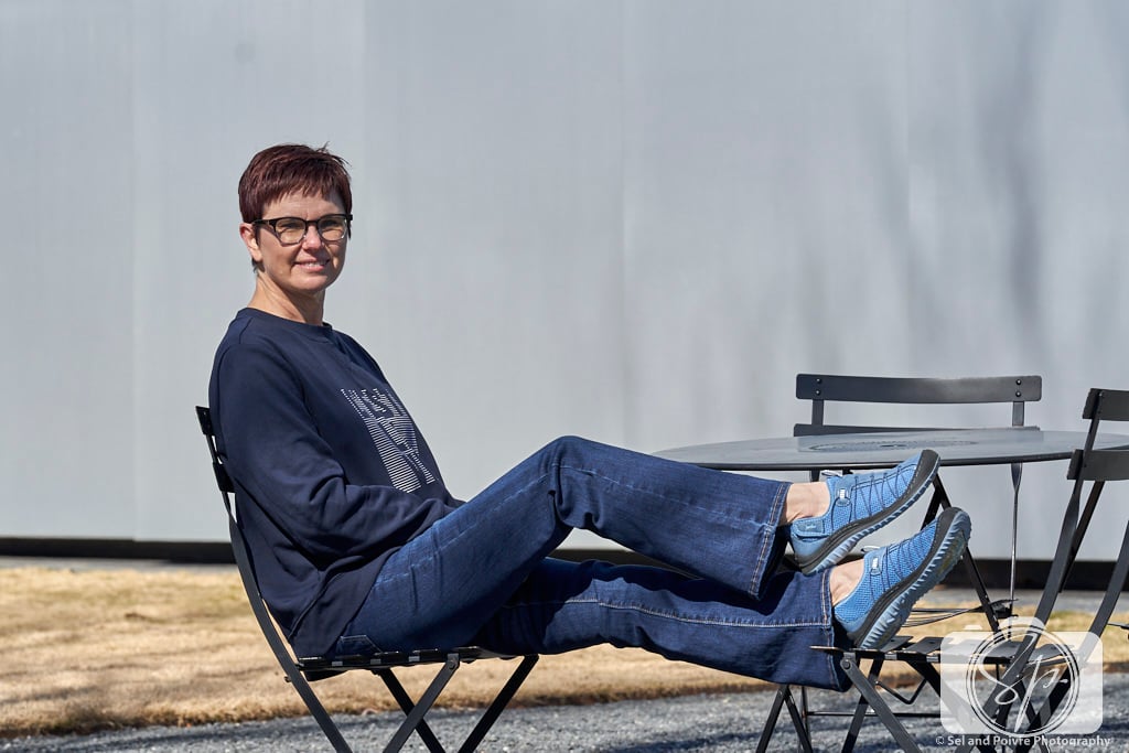 Spirit Too Eco Vegan in Denim at North Carolina Museum of Art