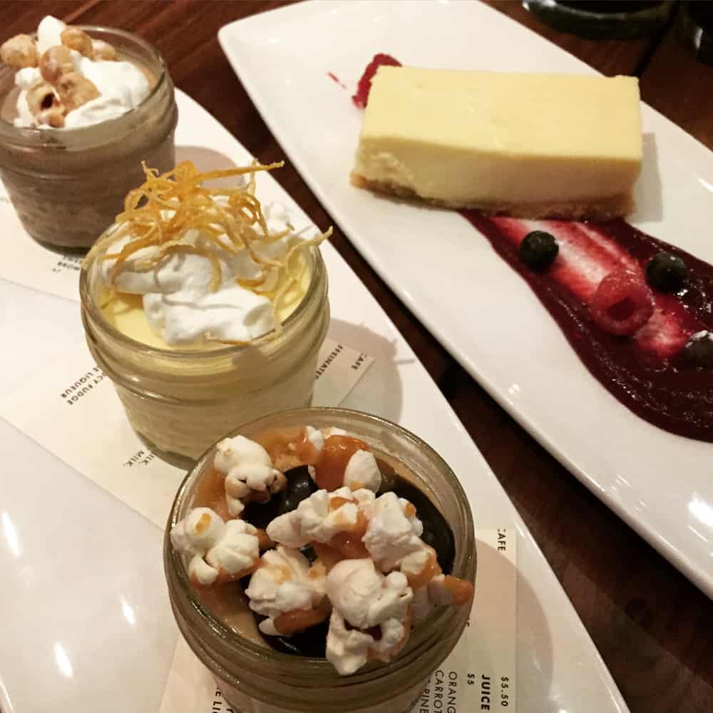 Spoke & Steele Indianapolis desserts