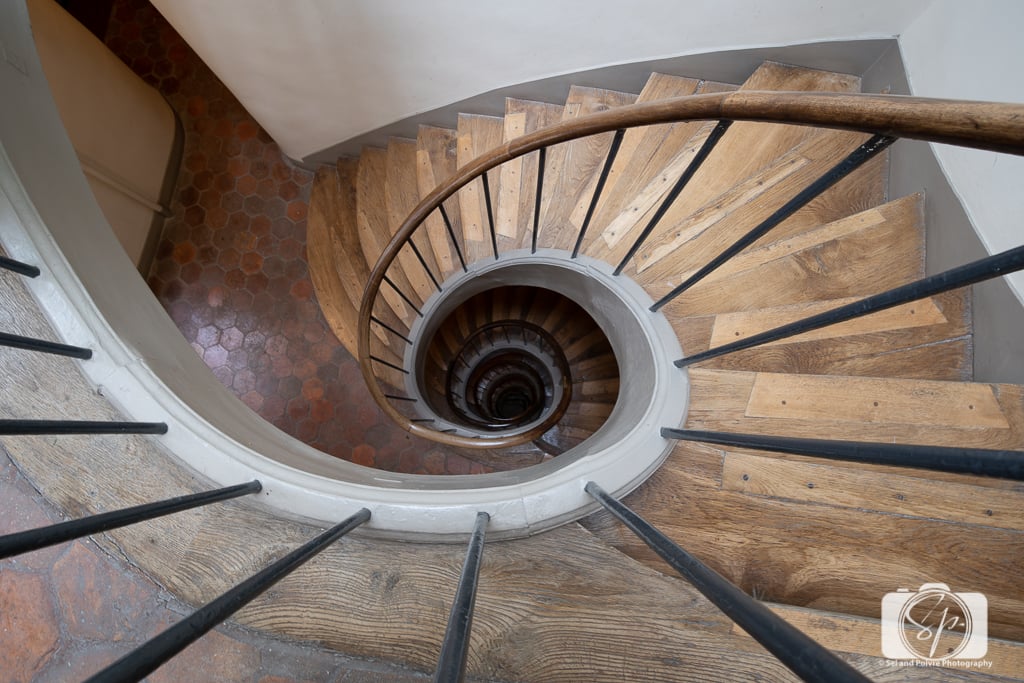 Staircase in Paris Apt Building