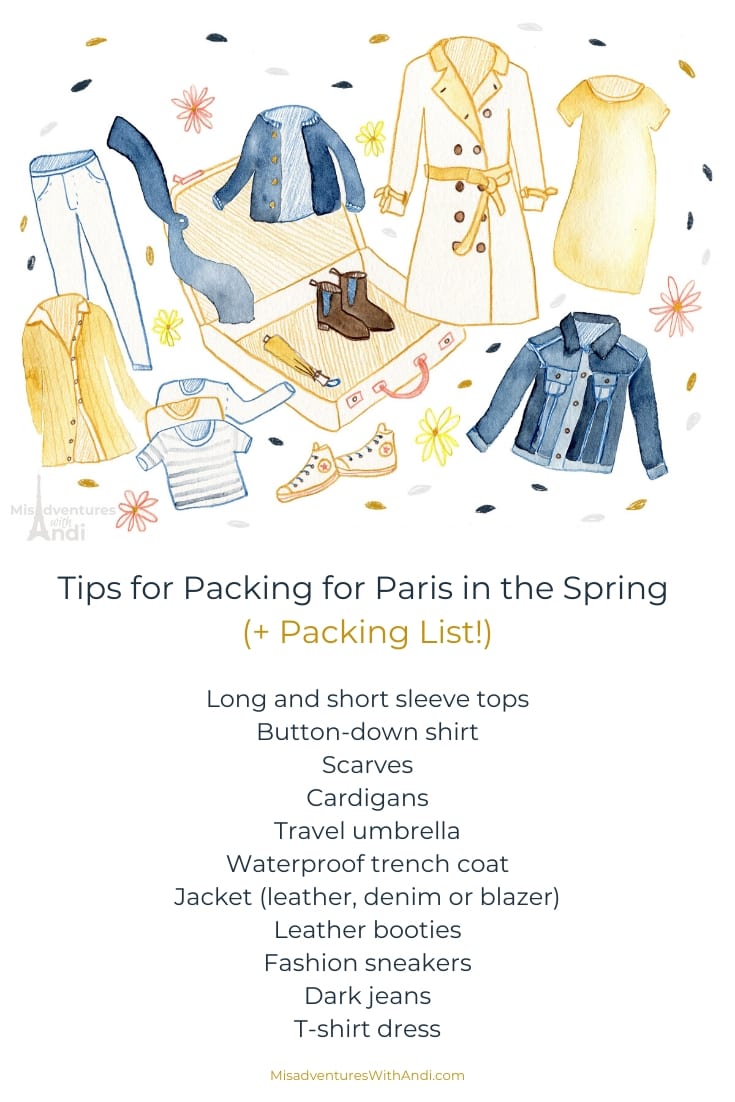 Tips for Packing for Paris in the Spring Tips for Packing for Paris in the Spring