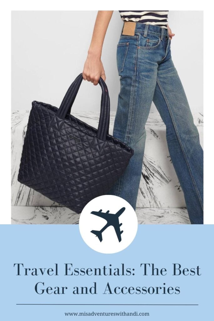 girl with travel bag