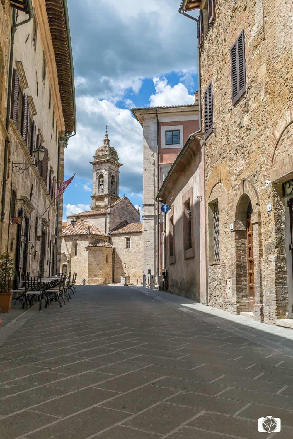 San Quirico d'Orcia in Tuscany Italy