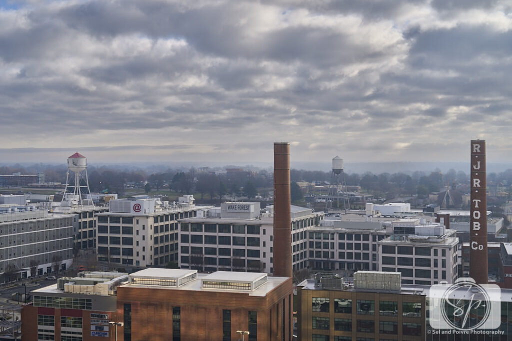View of Bailey Park from the Kimpton Cardinal Hotel