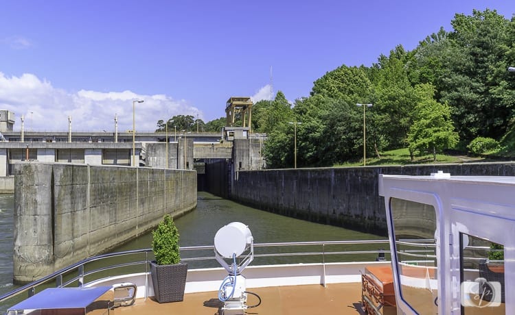 Viking River Cruises Portugal -Douro River Lock