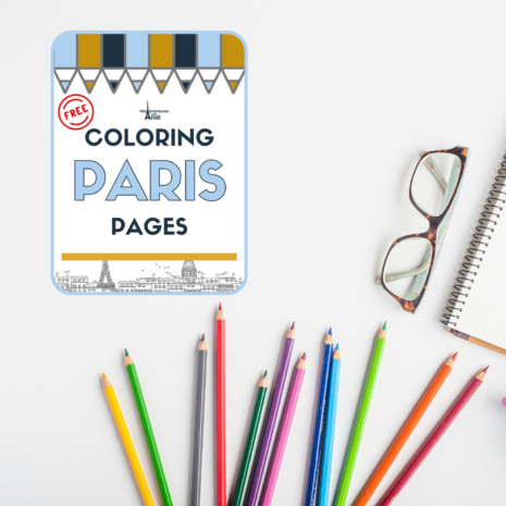 FREE Paris Coloring Pages FREE Paris Coloring Pages