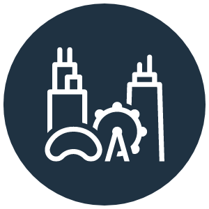 Midwest Travel Chicago Icon